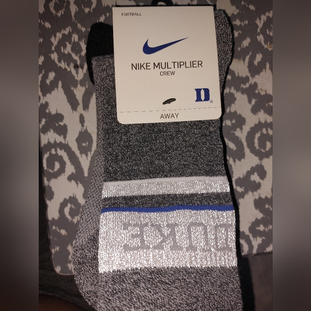 Nike Multiplier 'DUKE' Crew socks